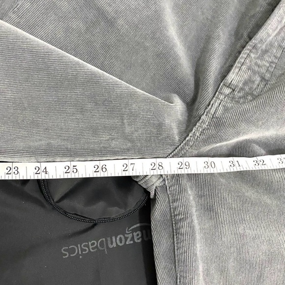 J.Crew Coal Gray Vintage Straight Pants in Garment-dyed Corduroy Classic Preppy - Picture 8 of 8